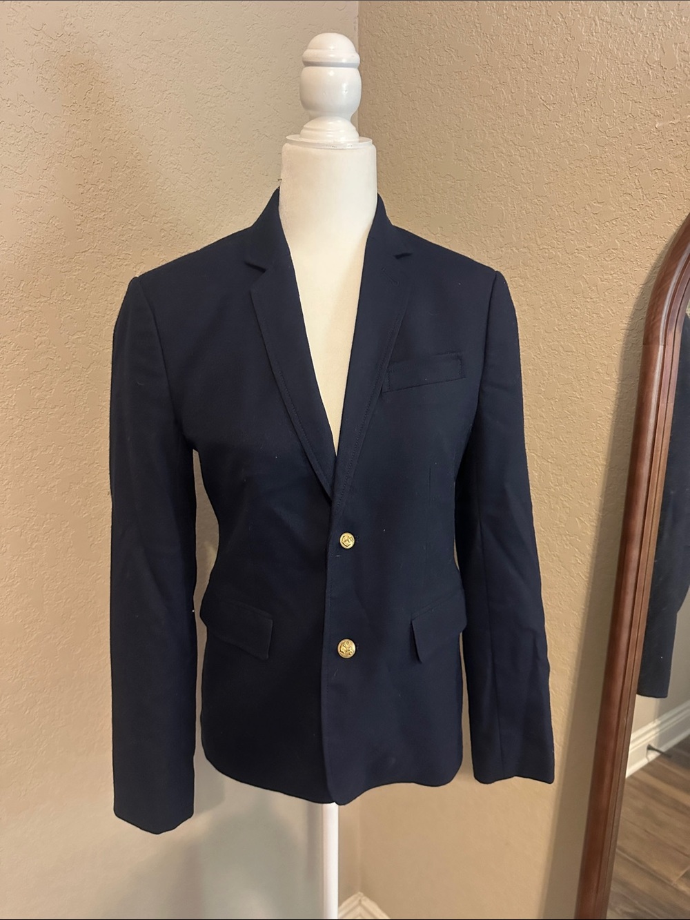 Crewcuts Navy Blazer with Gold Buttons Boys size 14